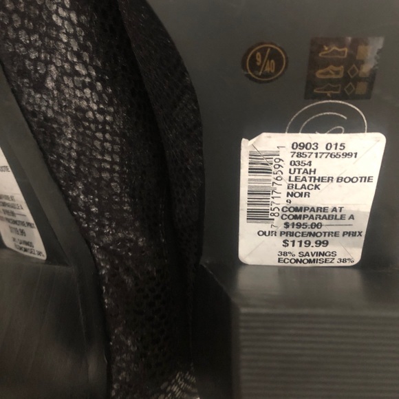 Chinese Laundry Leather Utah Snakeskin Booties - Picture 9 of 15